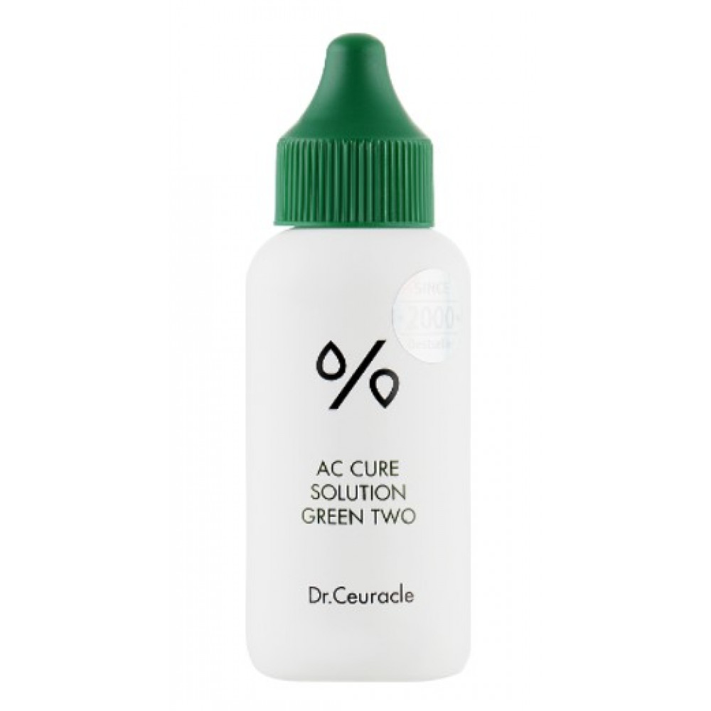 Заспокійлива сироватка для проблемної шкіри - Dr.Ceuracle Ac Care Solution Green Two фото 2