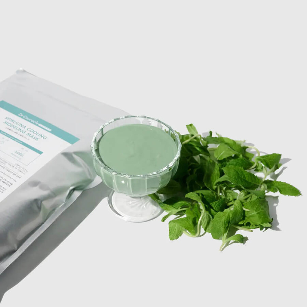 Альгинатная маска со спирулиной против отеков - Dr.Ceuracle Expert Spirulina Modeling Mask фото 2