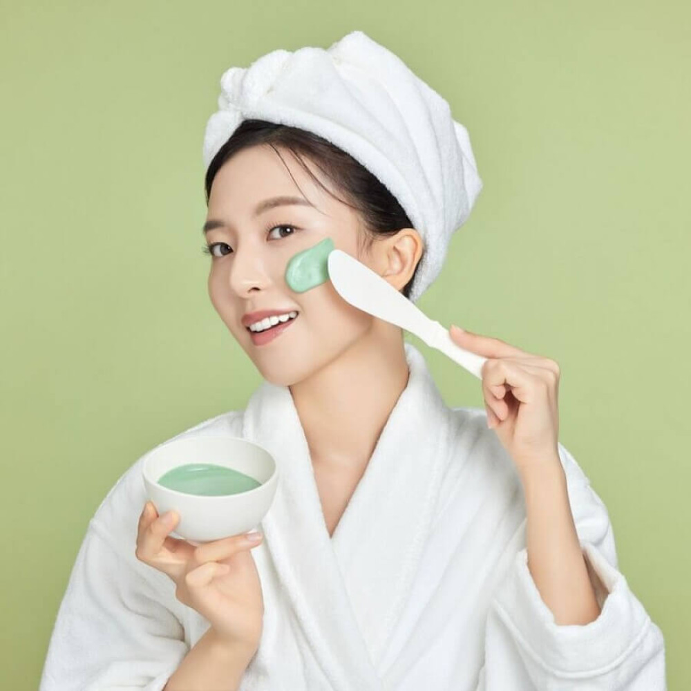 Альгинатная маска со спирулиной против отеков - Dr.Ceuracle Expert Spirulina Modeling Mask фото 3
