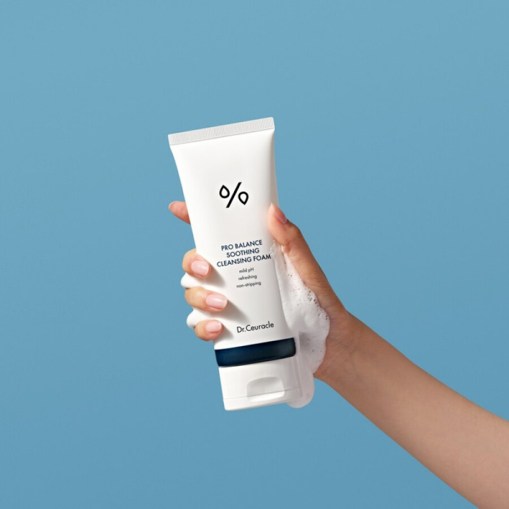 Гель для умывания с пробиотиками - Dr.Ceuracle Pro Balance Soothing Cleansing Foam фото 2