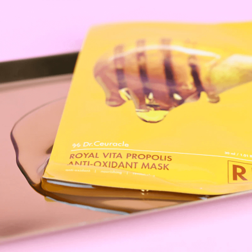 Антиоксидантная маска с экстрактом прополиса - Dr.Ceuracle Vita Propolis Antioxidant Mask фото 2