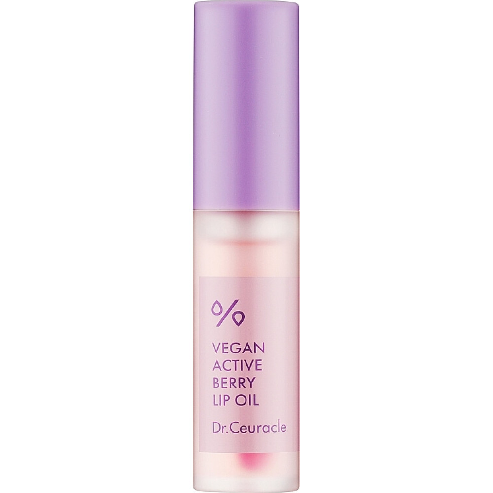 Масло-блеск для губ с ресвератолом и клюквенным экстрактом - Dr.Ceuracle Vegan Active Berry Lip Oil фото 2