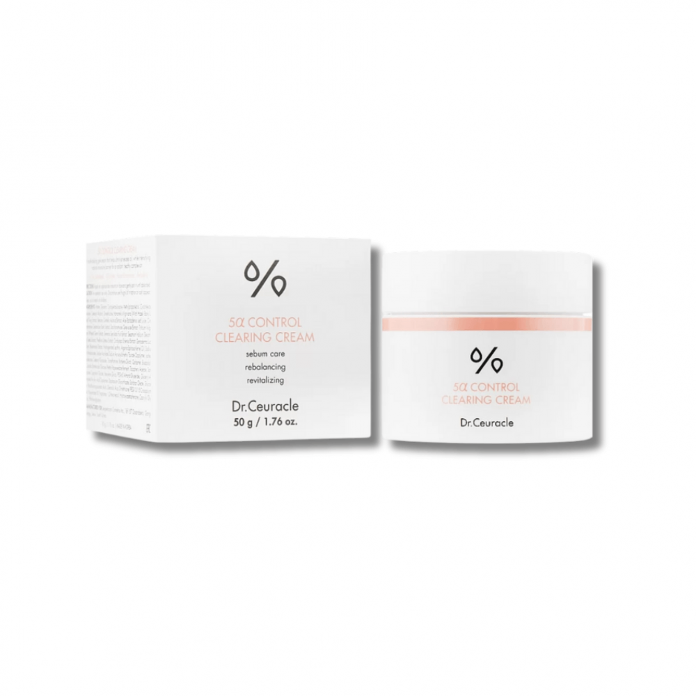 Себорегулирующий крем для проблемной кожи - Dr.Ceuracle 5α Control Clearing Cream фото