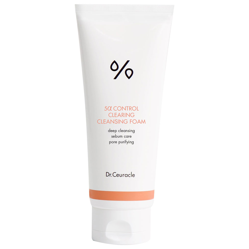 Себорегулирующая пенка - Dr.Ceuracle 5α Control Clearing Cleansing Foam фото 2