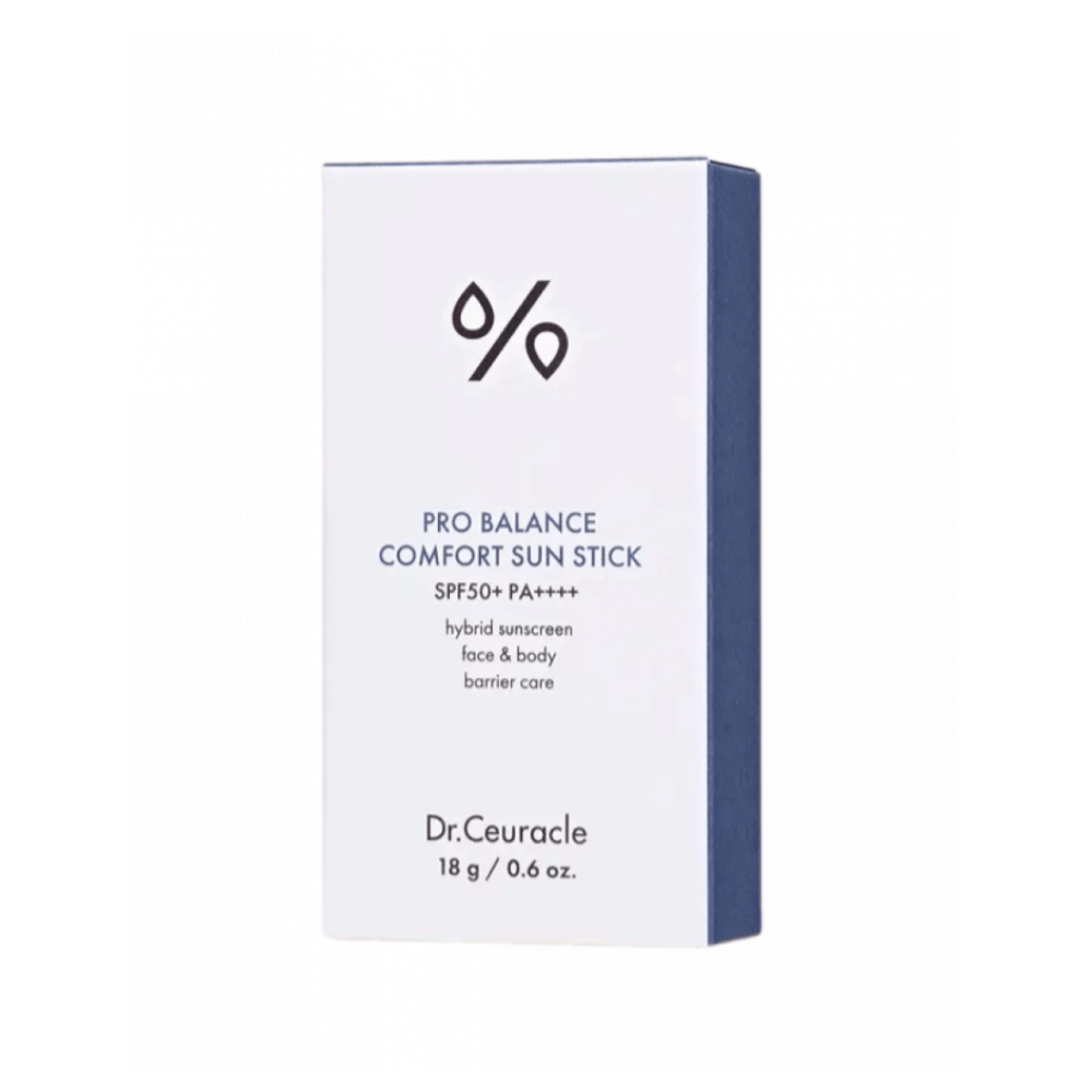 Солнцезащитный стик с пробиотиками для лица и тела - Dr. Ceuracle Pro Balance Comfort Sun Stick SPF50+ PA + + + + фото 4