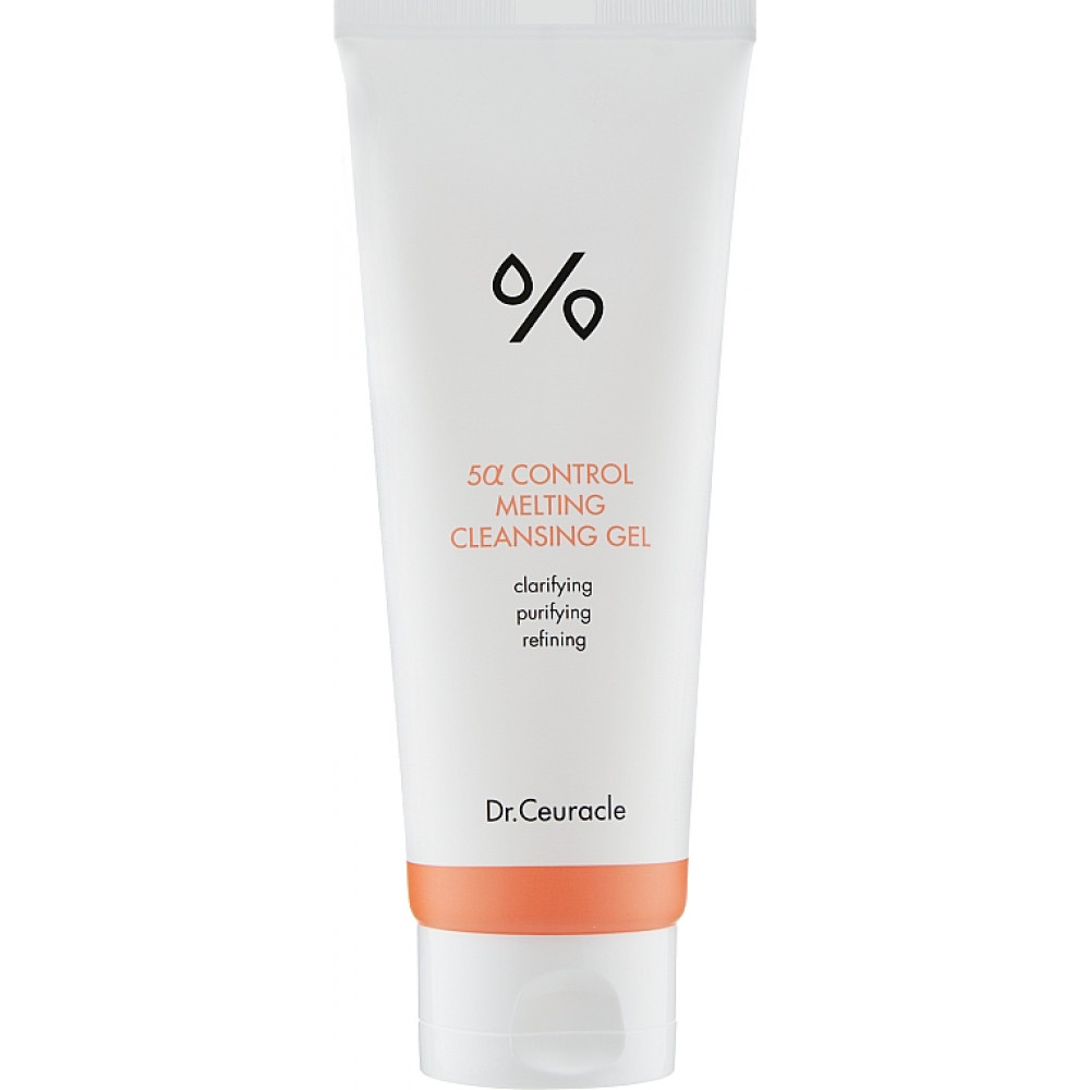 Очищающий гель для проблемной кожи "5-альфа контроль" - Dr.Ceuracle 5α Control Melting Cleansing Gel фото 2
