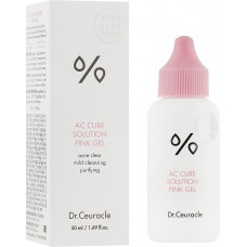Себорегулирующий очищающий гель для умывания - Dr.Ceuracle Ac Care Solution Pink Gel 