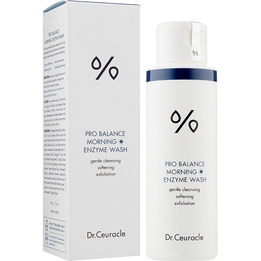 Ранковий ензимний пілінг із пробіотиками - Dr.Ceuracle Pro Balance Morning Enzyme Wash фото