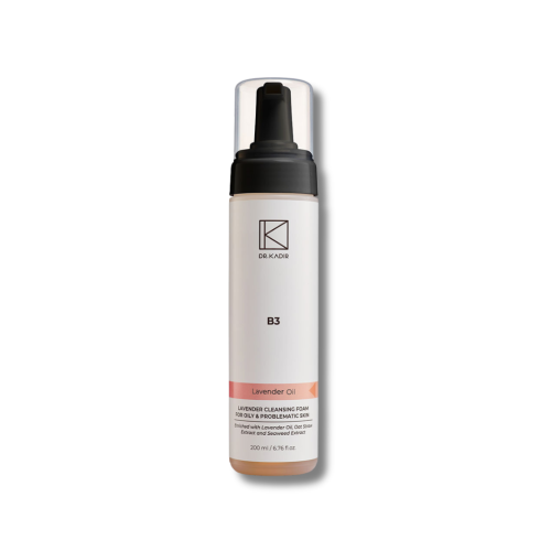 Очищающая пенка с лавандой для проблемной кожи лица - Dr. Kadir B3 Lavender Cleansing Foam фото