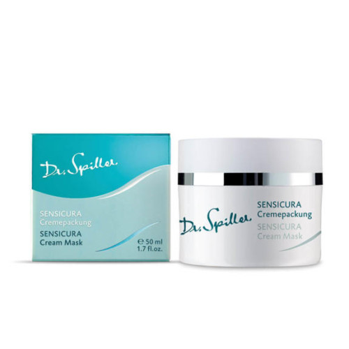 Крем-маска для чутливої шкіри обличчя - Dr. Spiller Sensicura Cream Mask фото