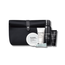 Бестселлеры для лица и тела в люкс косметичке для него - Elemis Kit: The Grooming Collection Travel Skincare Favourites for Him 