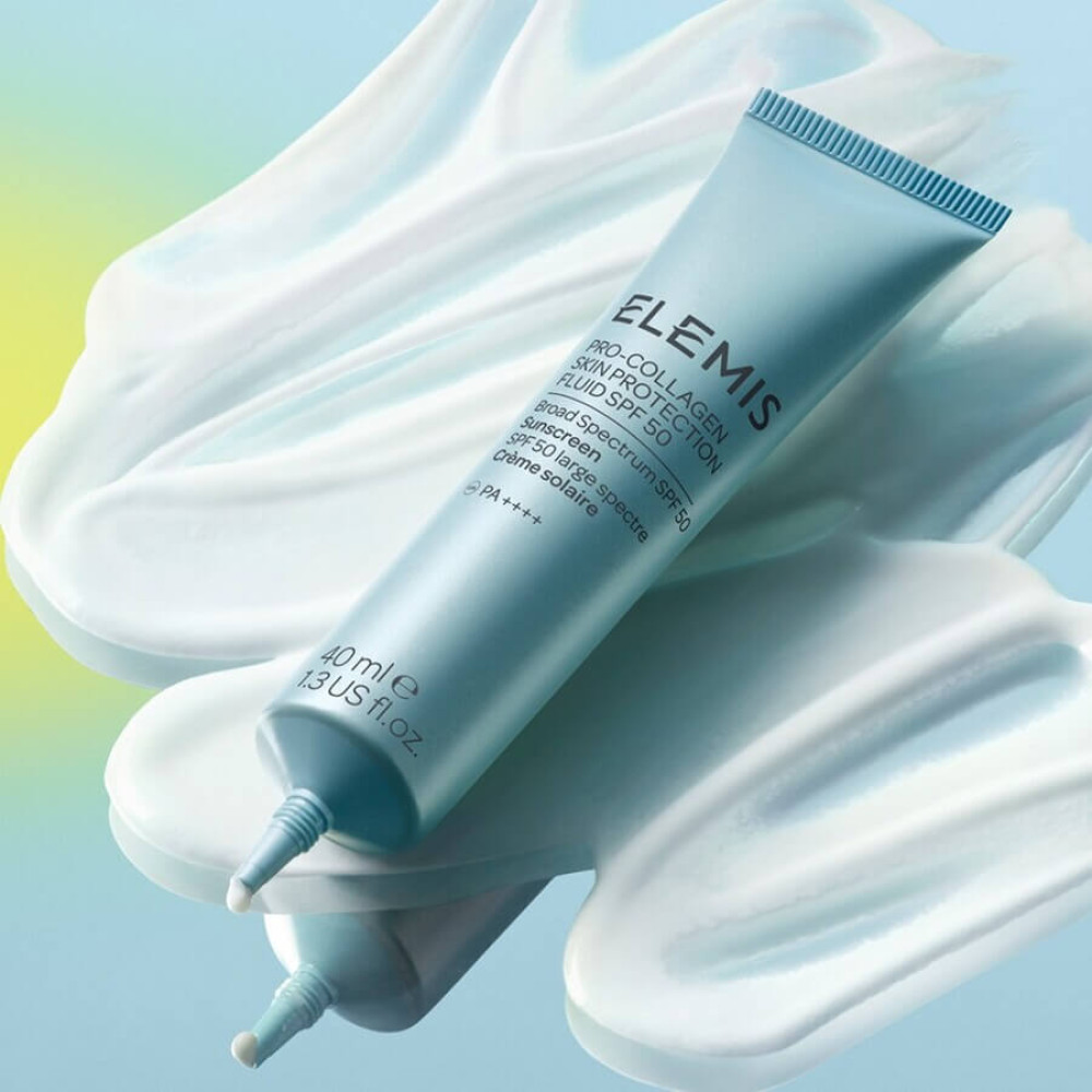 Солнцезащитный крем-флюид О-Коллаген SPF50 - Elemis Pro-Collagen Skin Protection Fluid SPF50 фото 4