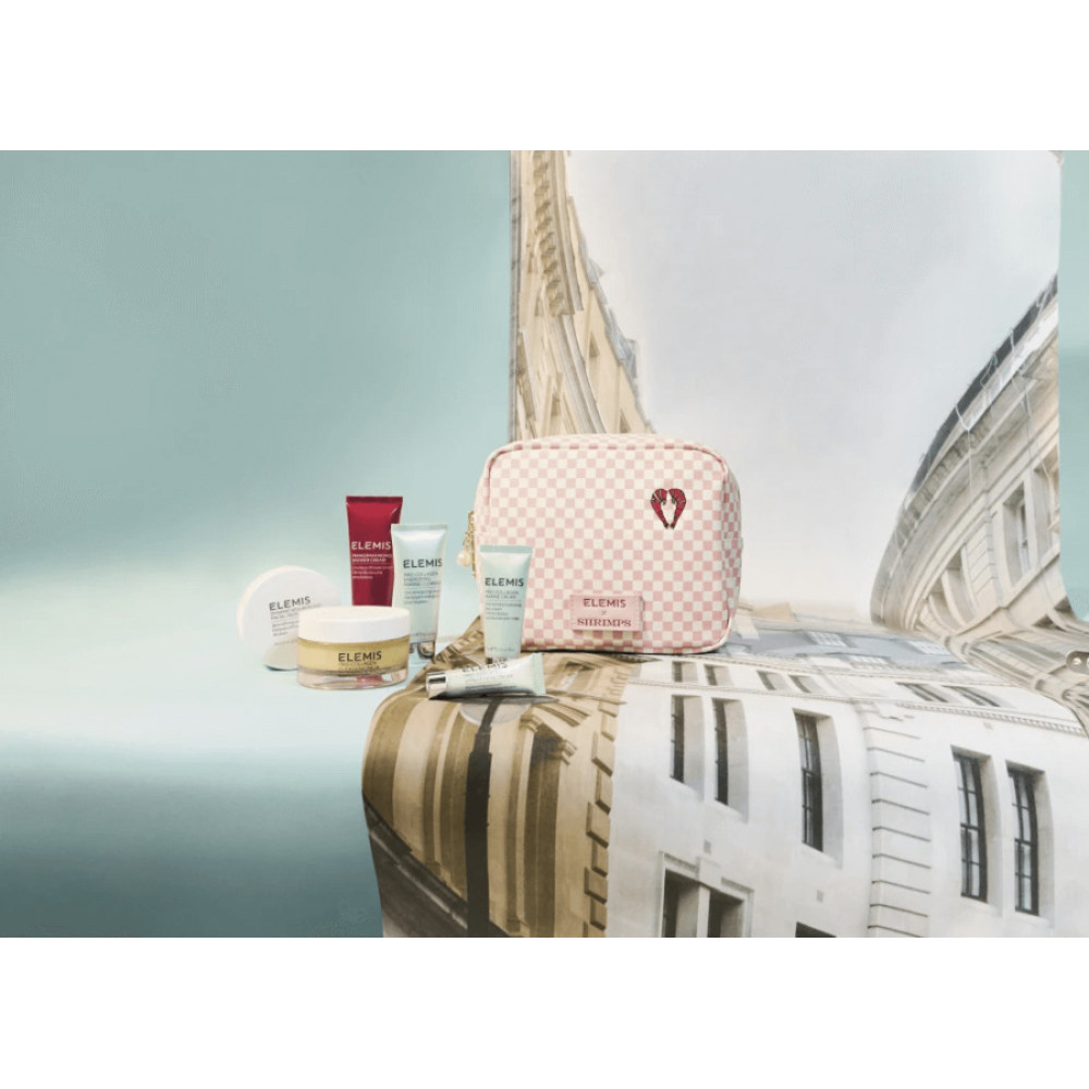 Колекція бестселерів у дизайнерській тревел косметичці - Elemis Kit: Shrimps Travel Icons Collection фото 4