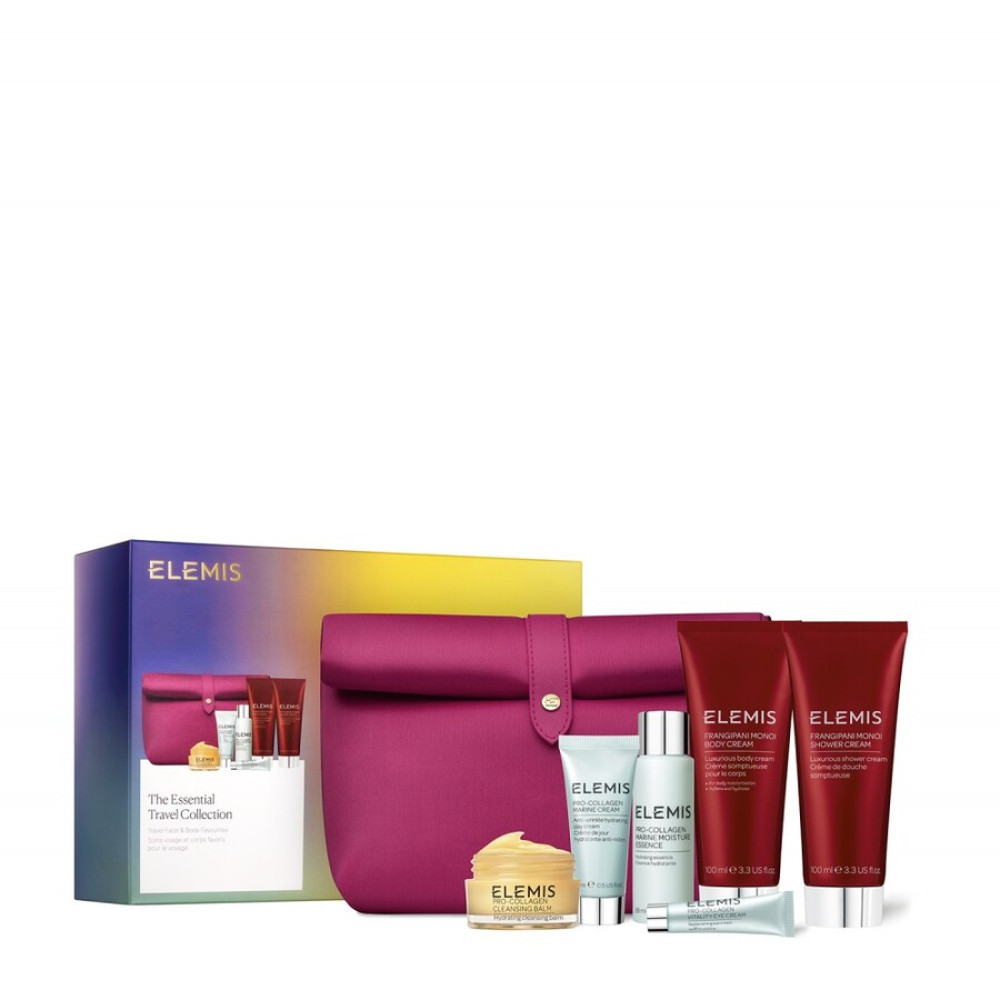 Коллекция фаворитов для лица и тела в люкс косметичке - Elemis Kit: The Essential Travel Collection Face & Body Favourites фото 3