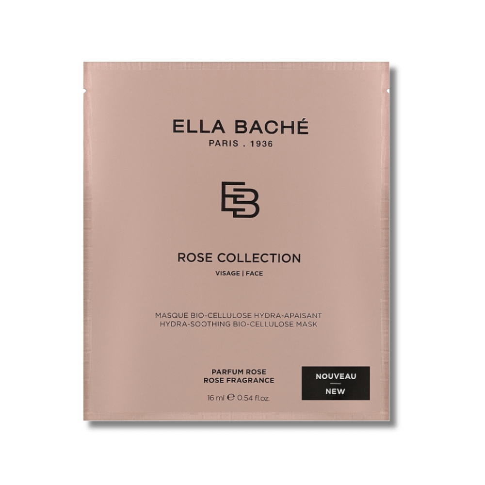 Біо-целюлозна рожева маска - Ella Bache Bio-Cellulose Hydrating Mask фото