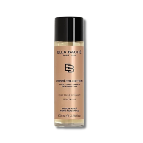 Сатинова суха олія для обличчя, тіла та волосся - Ella Bache Satin Dry Oil Monoi Scent фото