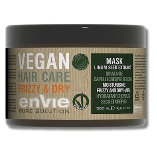 Маска увлажняющая для сухих и кудрявых волос - Envie Vegan Hair Care Frizzy & Dry Mask фото