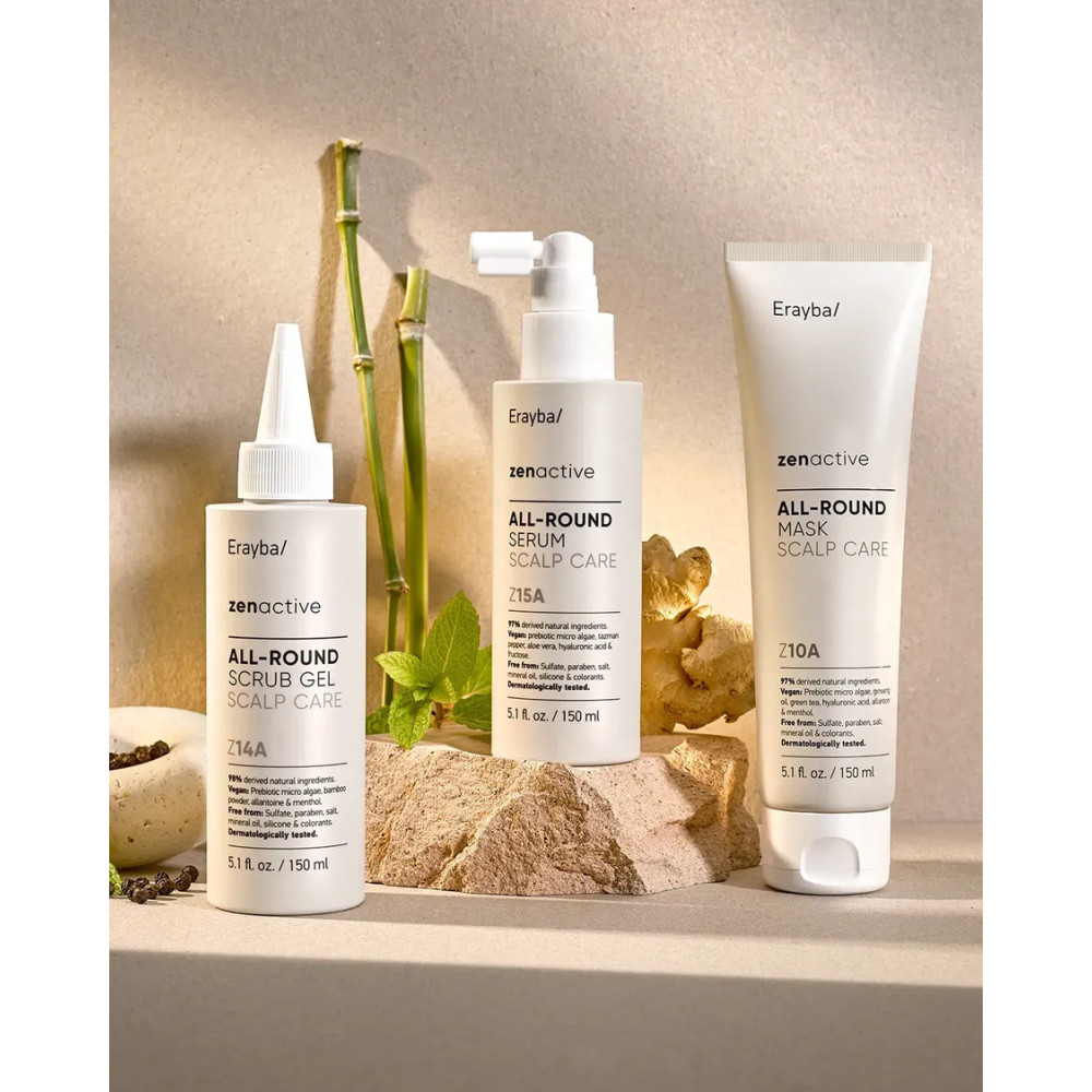 Маска для волос и кожи головы - Erayba ZenActive All-Round Mask Scalp Care Z10A фото 3