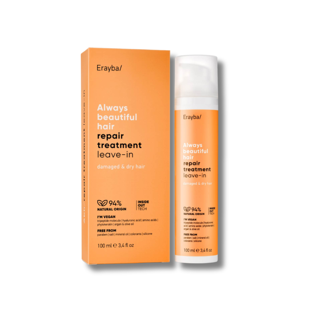 Восстанавливающая и увлажняющая сыворотка для волос - Erayba ABH Repair Treatment Leave-In фото