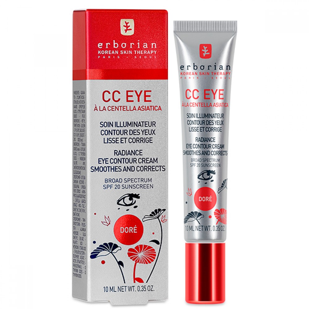 Корректирующий СС-крем для кожи вокруг глаз - Erborian CC Eye Cream  Dore фото