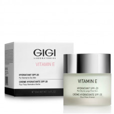 Крем-увлажнитель для сухой кожи SPF-20 - GIGI Vitamin E Moisturizer for Normal to Dry Skin 