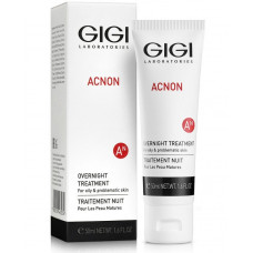 Ночной крем для жирной и проблемной кожи - Gigi Acnon Overnight Treatment 