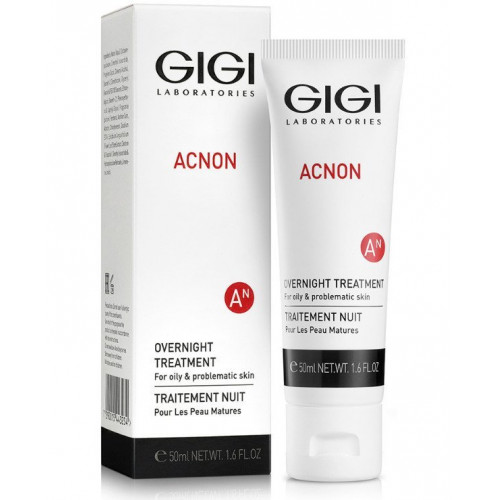 Ночной крем для жирной и проблемной кожи - Gigi Acnon Overnight Treatment фото
