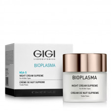 Крем ночной - GIGI Bioplasma Night Cream Supreme 