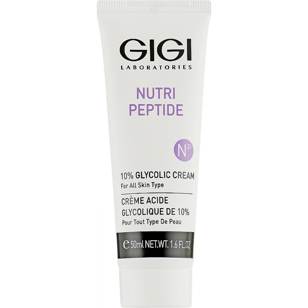 Пептидний крем із 10% гліколевою кислотою - GiGi Nutri-Peptide 10% Glycol Acid Cream фото 2