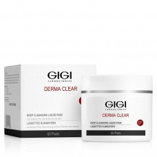 Влажные спонжи для пилинга - GIGI Derma Clear Deep Cleansing Liquid Pads 