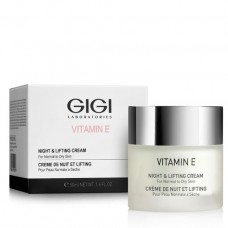 Ночной лифтинг крем - GIGI Vitamin E Night&Lifting Cream 