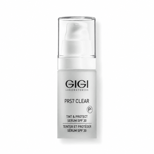 Лікувальна матуюча сироватка - GIGI PRS7 Clear Tint & Protect Serum SPF 30 фото