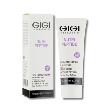 Пептидный крем с 10% молочной кислотой - GIGI Nutri-Peptide 10% Lactic Cream 