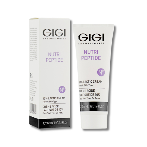 Пептидный крем с 10% молочной кислотой - GIGI Nutri-Peptide 10% Lactic Cream фото