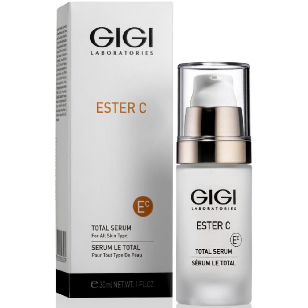 Увлажняющая сыворотка с эффектом осветления - GiGi Ester C Total Serum фото