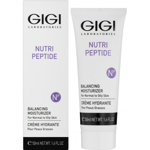 Зволожувач для жирної та комбінованої шкіри - GIGI Nutri-Peptide Balancing Moisturizer Oily Skin фото