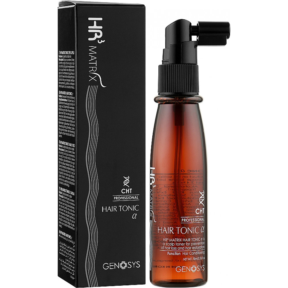 Тонік від випадіння та для стимуляції росту волосся - Genosys HR3 Matrix Clinical Hair Tonic (CHT) фото
