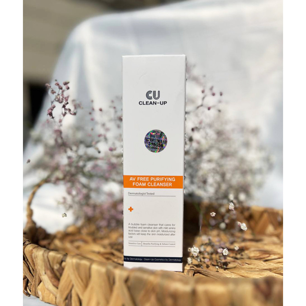 Очищувальний мус для чутливої проблемної шкіри - CUSKIN Clean-Up AV Free Purifying Foam Cleanser фото 2