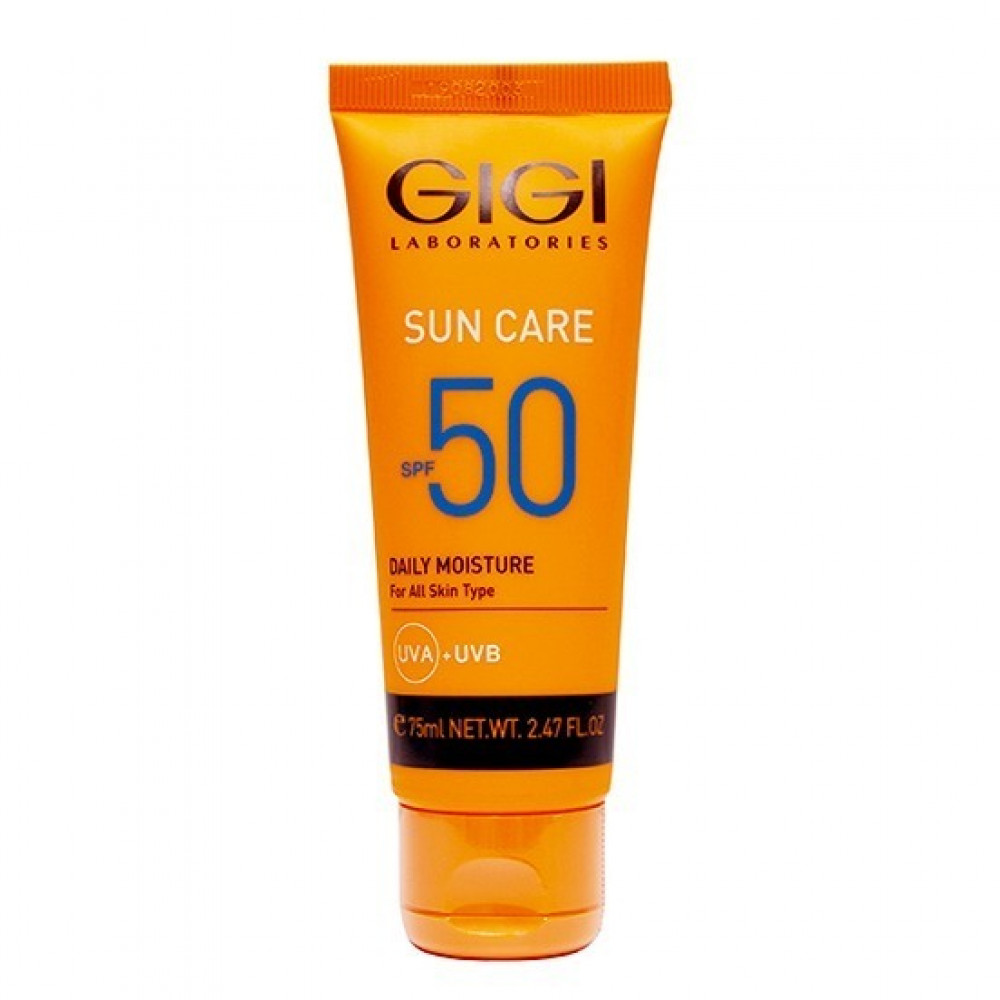 Захисний зволожуючий крем SPF-50 - GIGI Sun Care Daily Moist Active Anti-Age SPF 50 фото