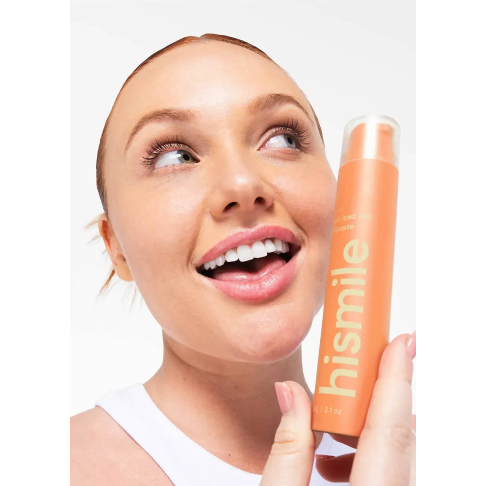 Зубная паста со вкусом холодного персикового чая - Hismile Peach Iced Tea Toothpaste фото 2