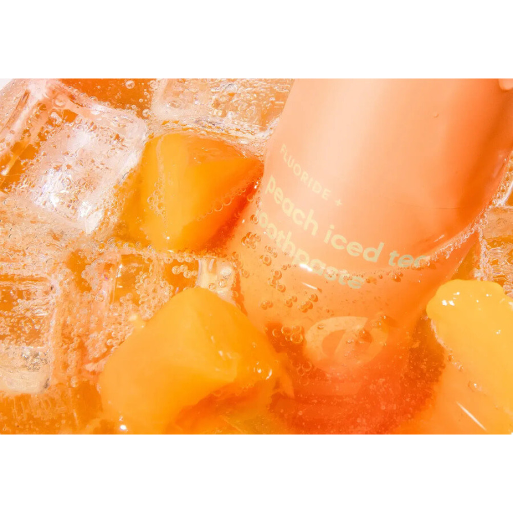 Зубная паста со вкусом холодного персикового чая - Hismile Peach Iced Tea Toothpaste фото 4