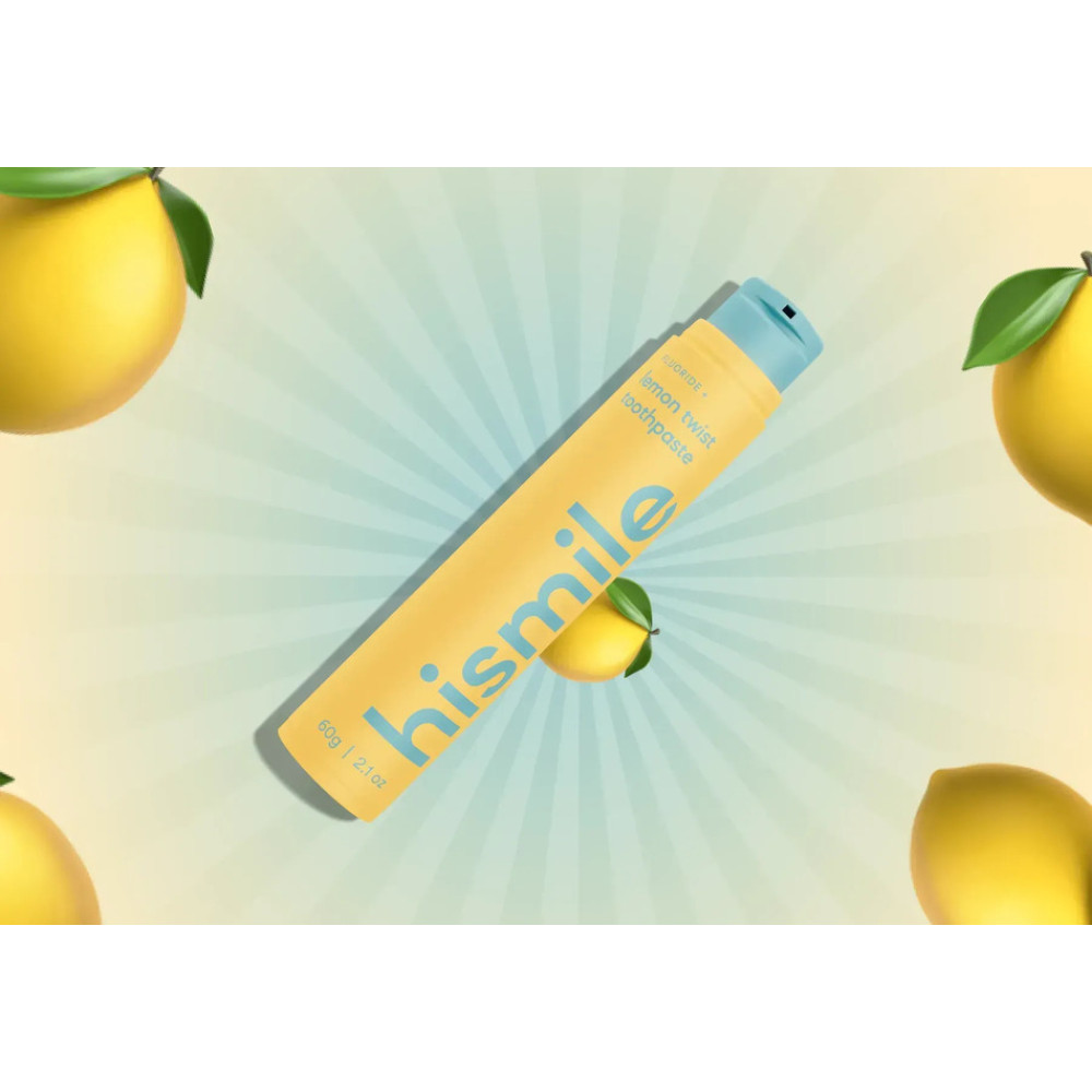 Зубна паста зі смаком лимону - Hismile Lemon Twist Toothpaste фото 2