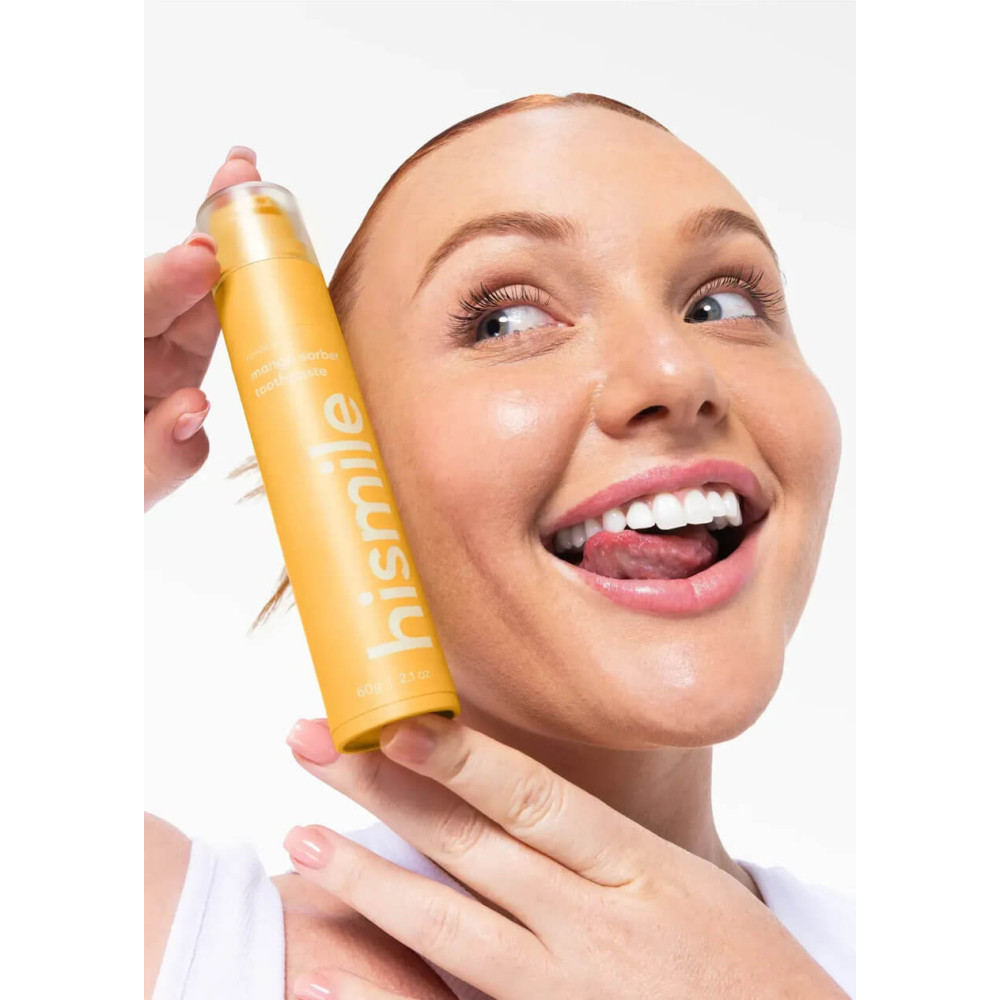Зубная паста со вкусом манго - Hismile Mango Sorbet Toothpaste фото 2