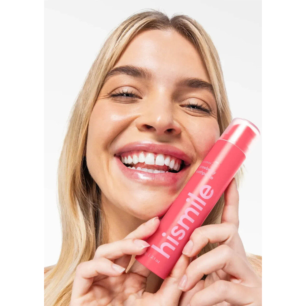 Зубная паста со вкусом клубники - Hismile Strawberry Toothpaste фото 2