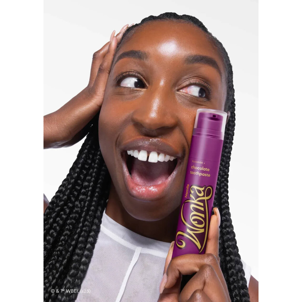 Зубная паста со вкусом шоколада - Hismile Wonka Chocolate Toothpaste фото 2