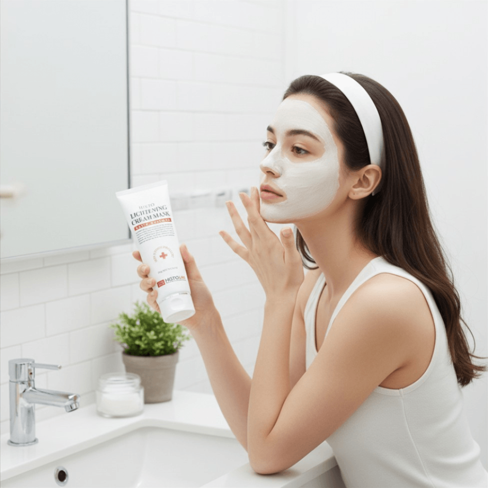 Крем-маска осветляющая - Histolab Lightening Cream Mask фото 3