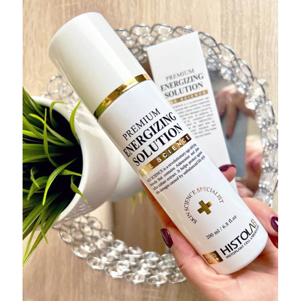Омолаживающая пре-сыворотка тонер с пептидным комплексом - Histolab Premium Energizing Solution фото 2