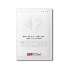 Осветляющая маска с витамином С - Histolab Gluthin Vita C Ampoule Complex Sheet Mask 47 