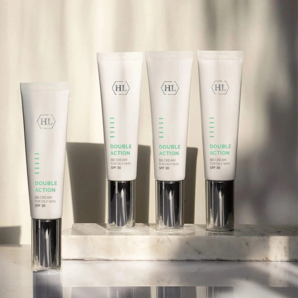 BB крем для жирной кожи - Holy Land Cosmetics Double Action BB Cream For Oily Skin SPF30 фото 2