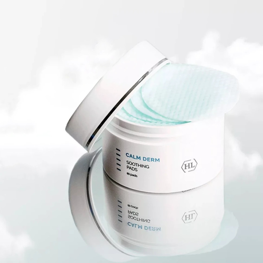 Спонжи для чувствительной кожи - Holy Land Cosmetics Calm Derm Soothing Pads фото 2